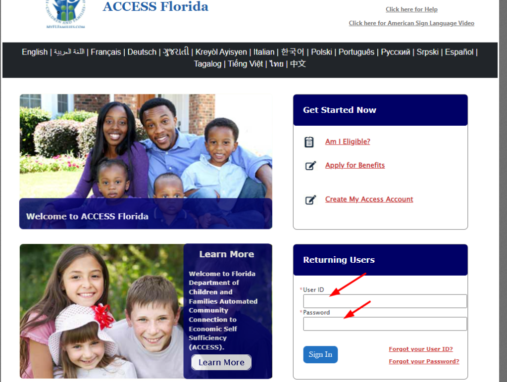 MyAccessFlorida Login Account Official Guide