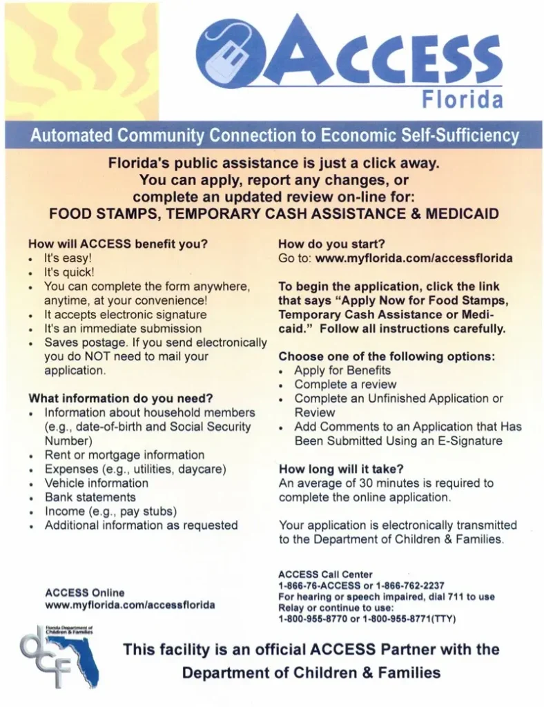 Access Florida Benefits