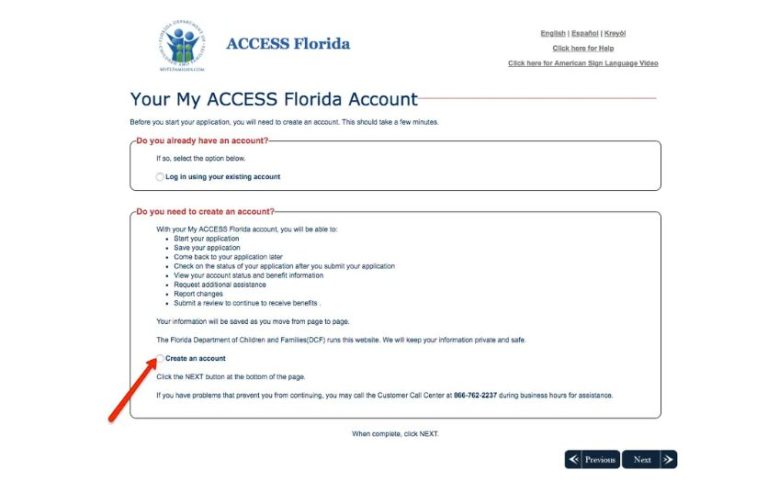 How Do I Activate My Florida Access Account? - MyAccessFlorida