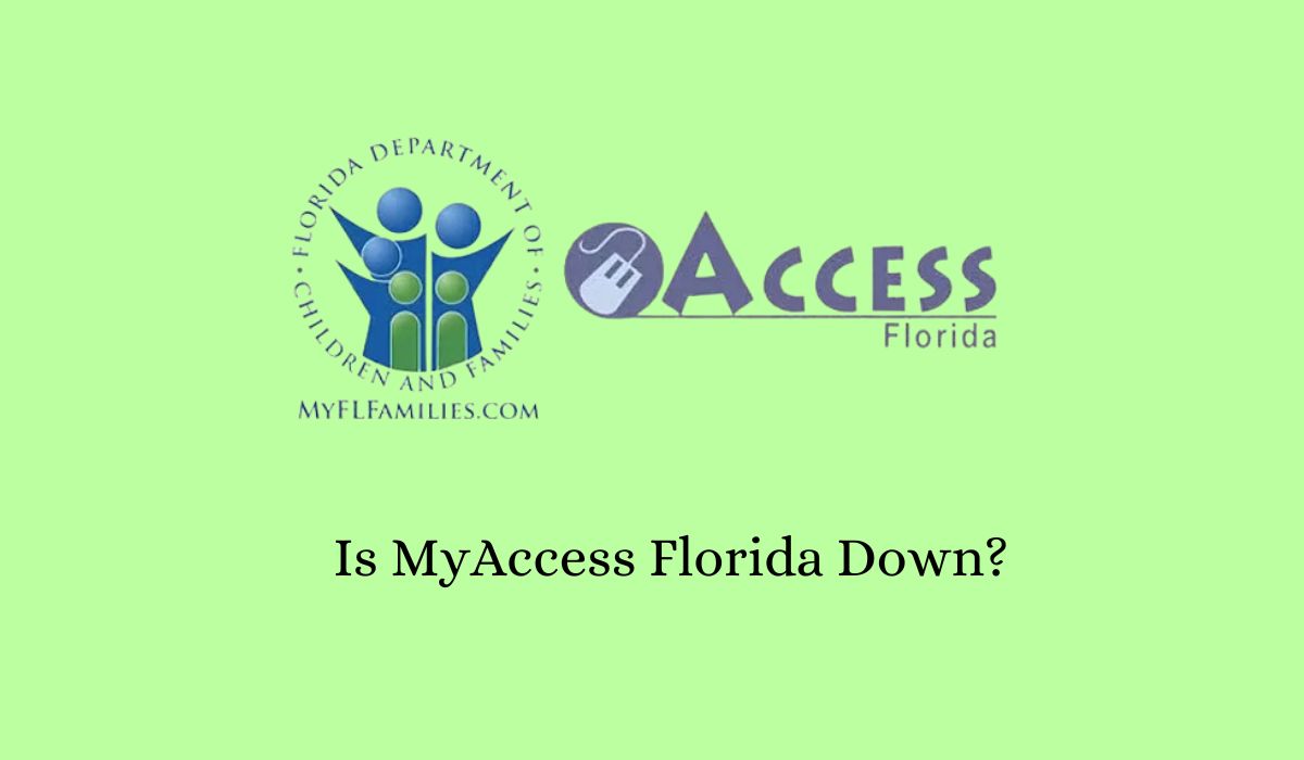 Is MyAccess Florida Down
